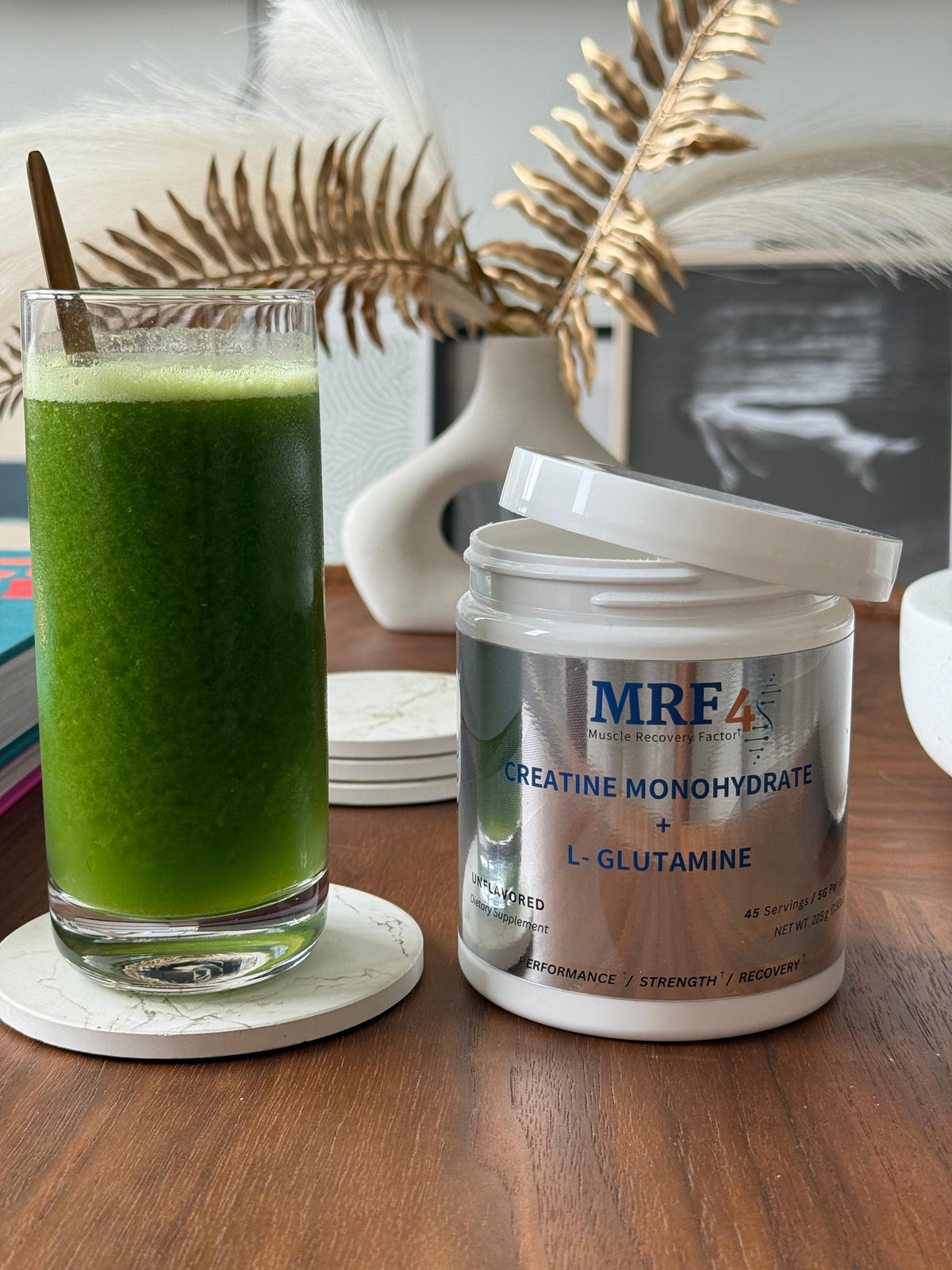 Creatine Monohydrate + L-Glutamine